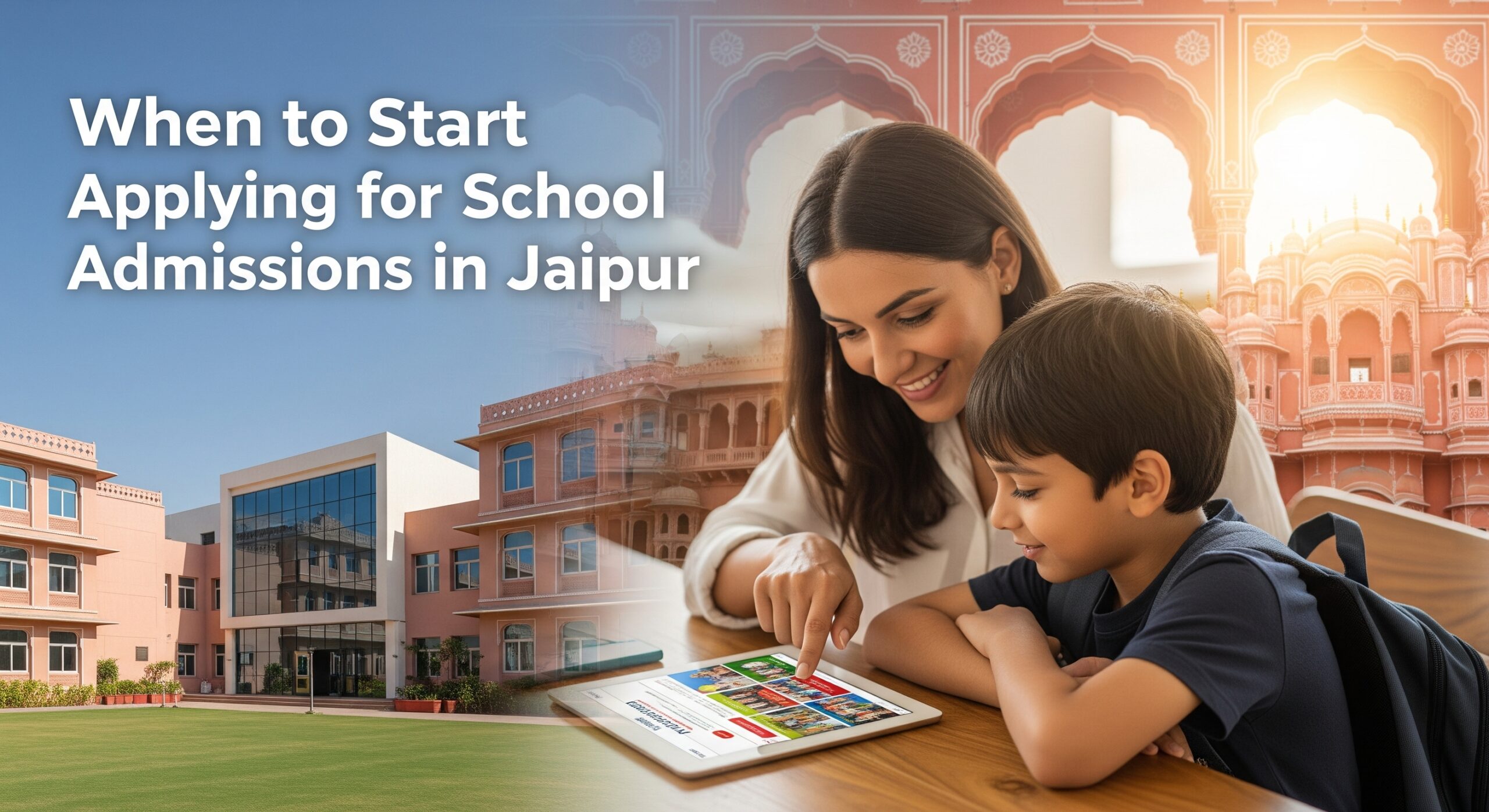 When to Apply for School Admissions in Jaipur 2026