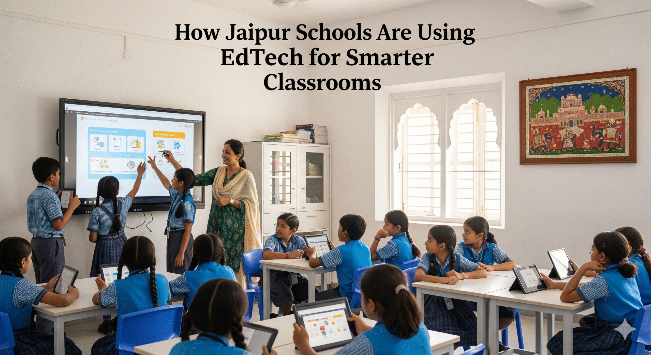 How Jaipur Schools Are Using EdTech for Smarter Classrooms